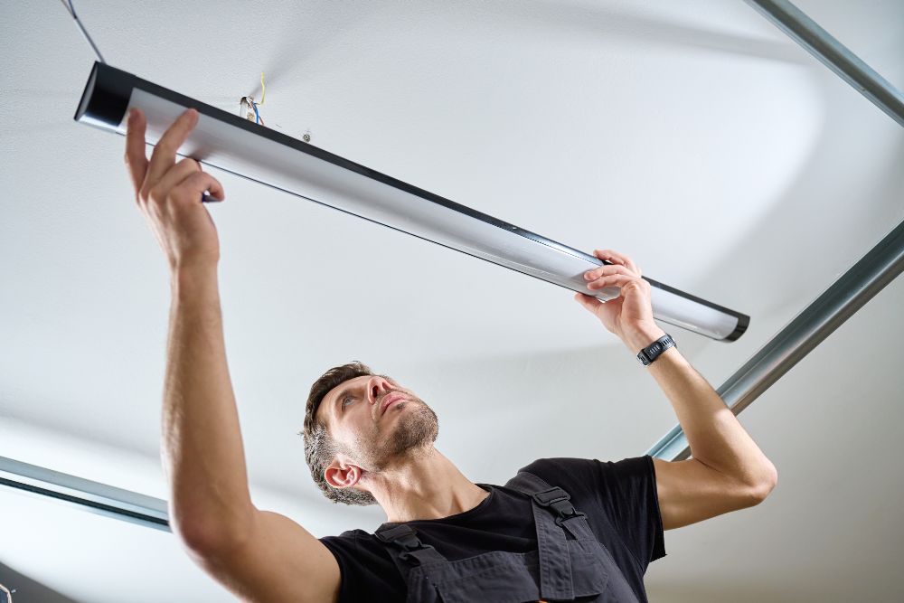 Light fixture installation